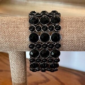 Premier Designs Black to Basics Stretch Bracelet